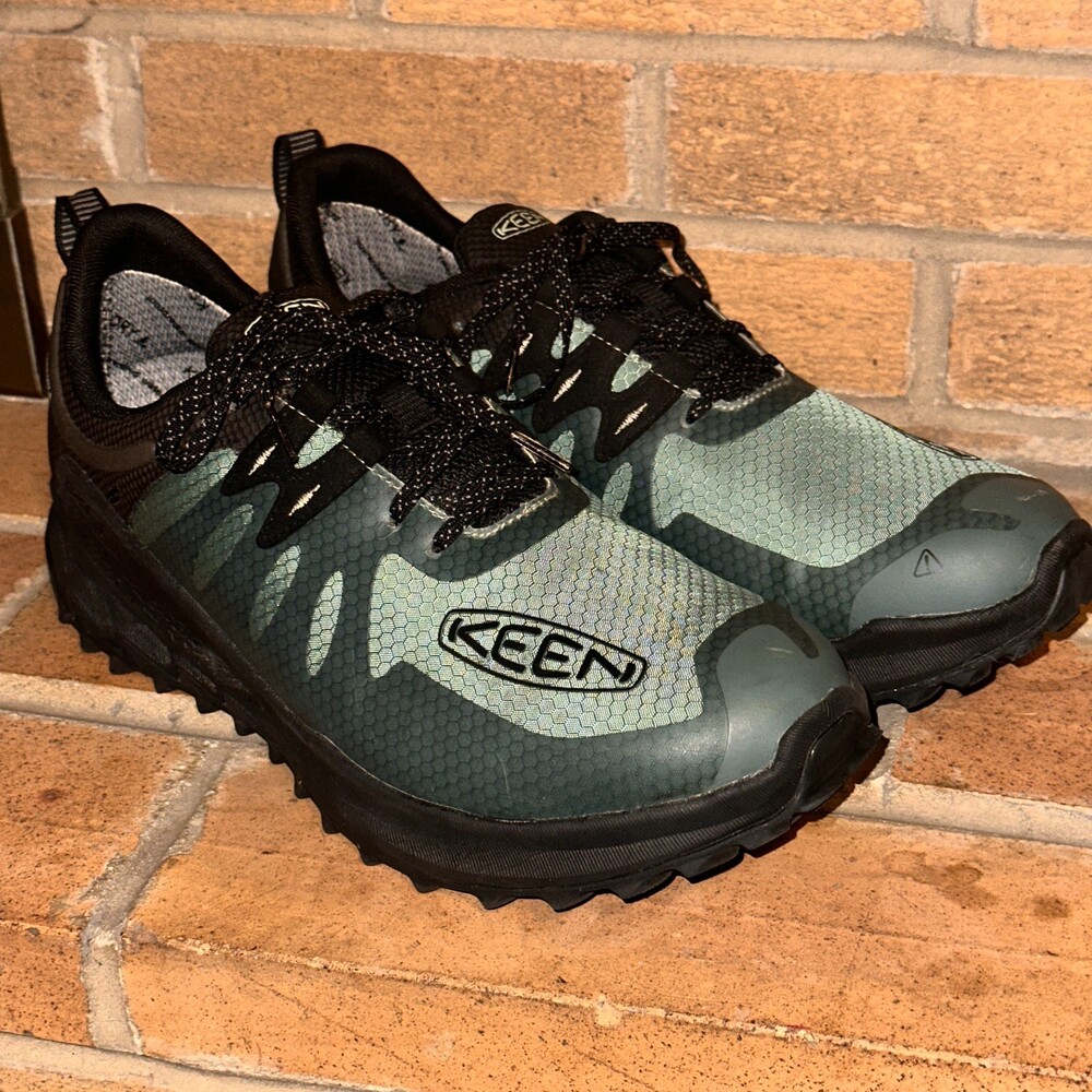 KEEN Shoes Mens 13 Zionic Green Dark Forest MISSING INSOLES